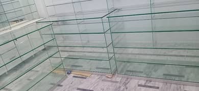 2 glass counter for sale 12mm