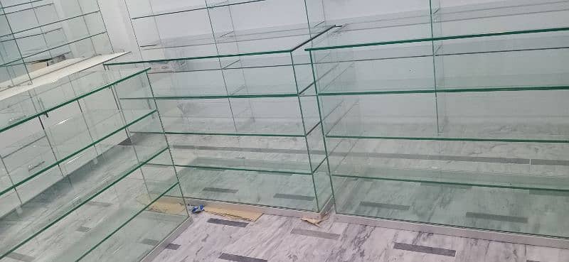 2 glass counter for sale 12mm 0