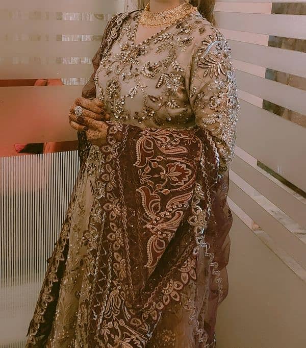 walima wading maxi hand made brend RAMSHA 2