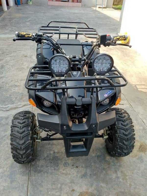 Quad Atv Bike Black Color 0