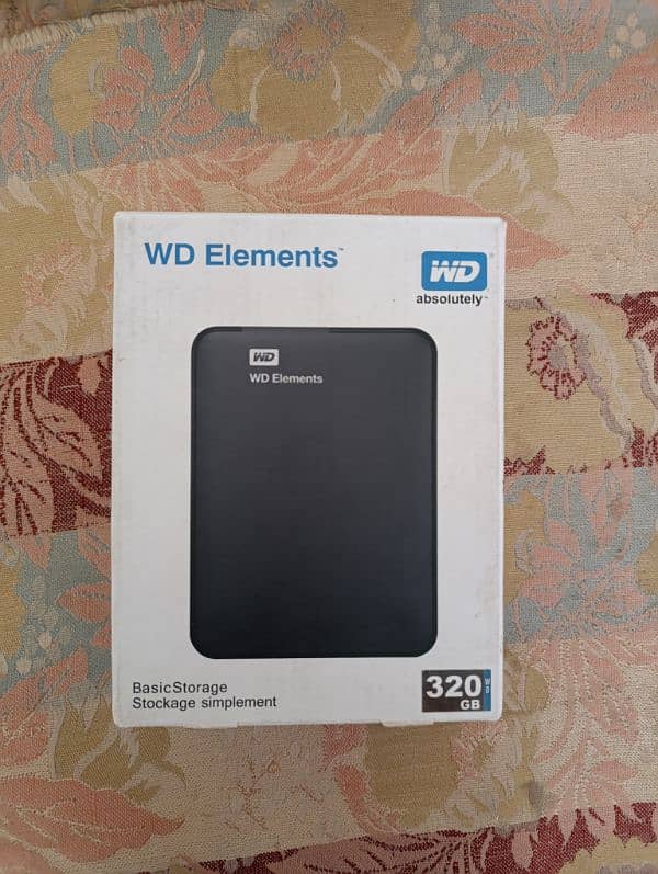 WD Elements Portable hard drive 500GB 0