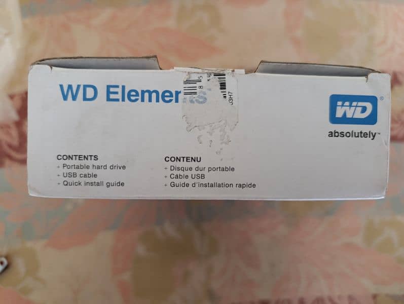 WD Elements Portable hard drive 500GB 3