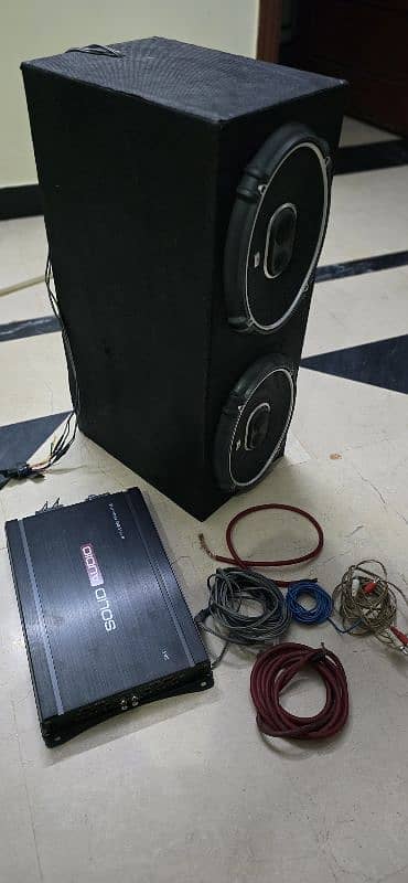 Car Ampifier and Speakers Box 7