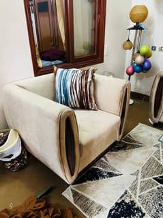 sofa 5 seater with round seat