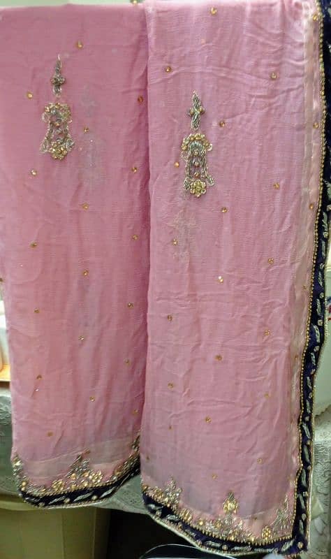 bridal Maxi walima with Adda work and dabki 0