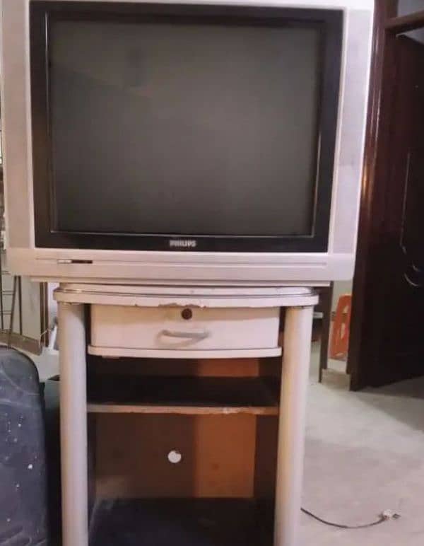 used TV with TV stand for sale 0