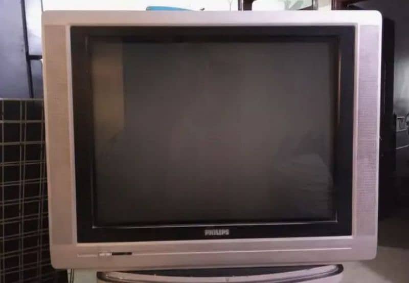 used TV with TV stand for sale 1