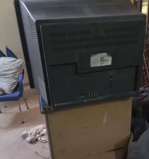 used TV with TV stand for sale 2