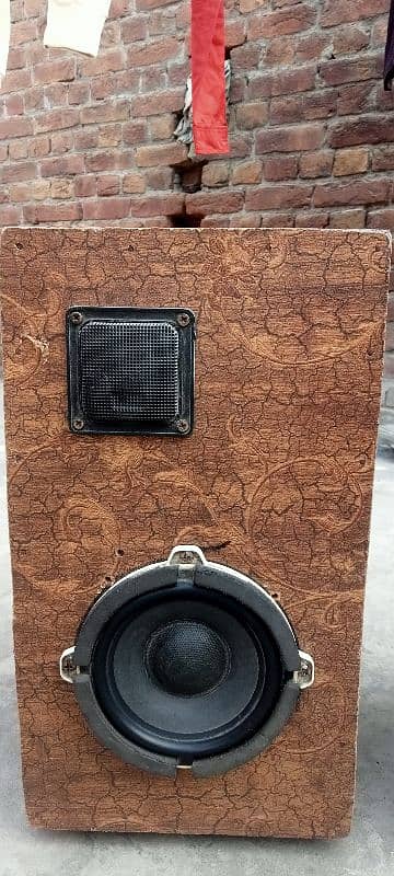 Speaker 3 box 6" - 2     8"-1 0