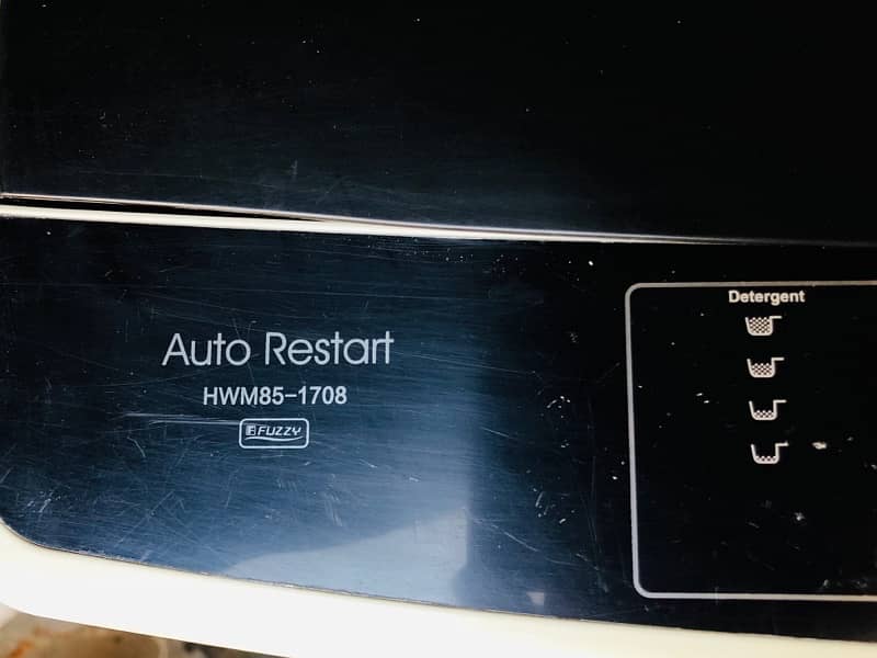 Haier auto restart washing machine 2