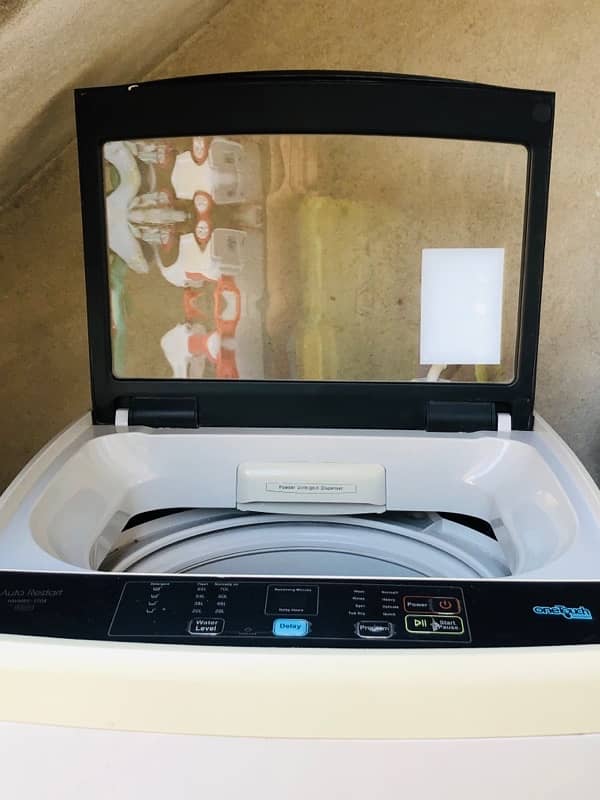 Haier auto restart washing machine 6