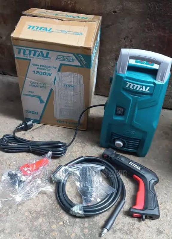 New) TOTAL High Pressure Washer - 1200W For Household Use 0