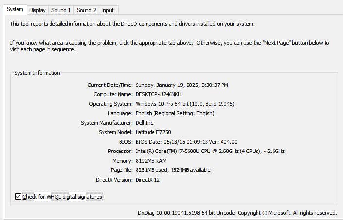 Dell Core i7 5th Generation Latitude Laptop 4