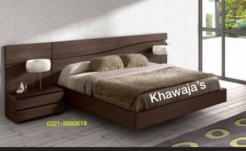 Bed with Dressing ( khawaja’s interior Fix price workshop Rawalpindi 12