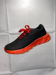 Men's Fabric Casual Sports Shoes, Black