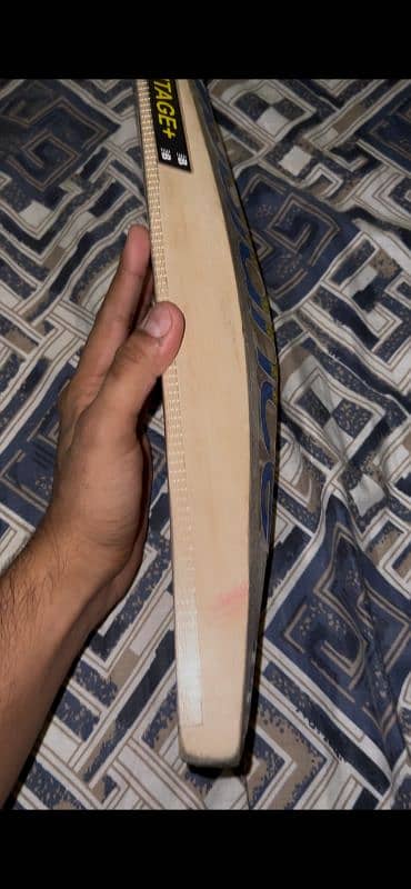 English willow hard ball bat only 4  5 times used in nets 1