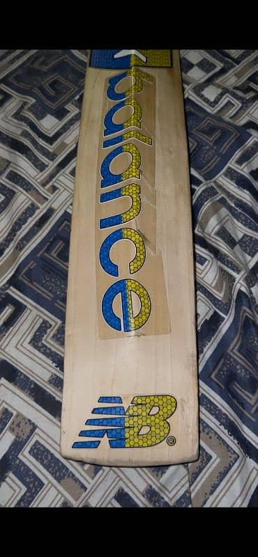 English willow hard ball bat only 4  5 times used in nets 3