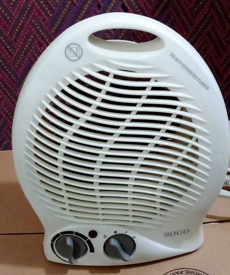 Sogo Fan heater 2000 watt ( New ) 1