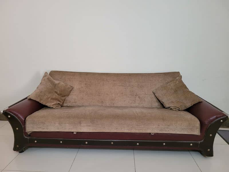 Sofa Bed with 2 Cushions 0