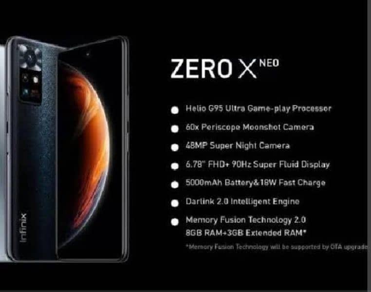 Infinix Zero X neo 8+5GB/ 128GB 2