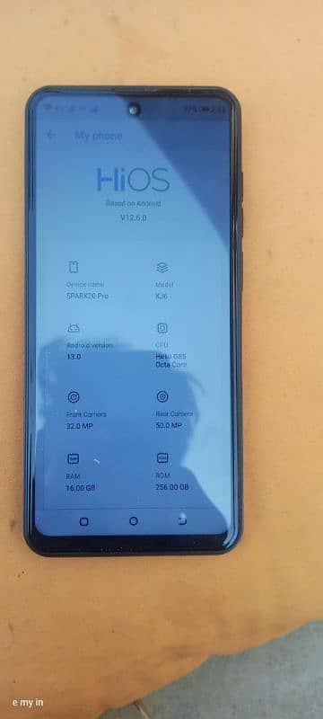 Tecno spark 20 pro ram 16 256gb exchange my WhatsApp 03365011181 7