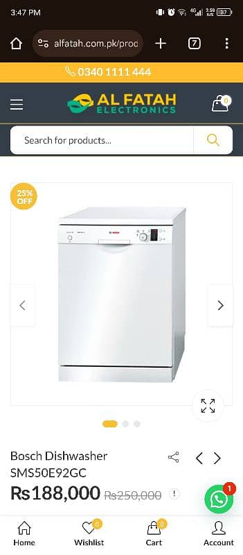 Brand New Bosch Dishwasher 6