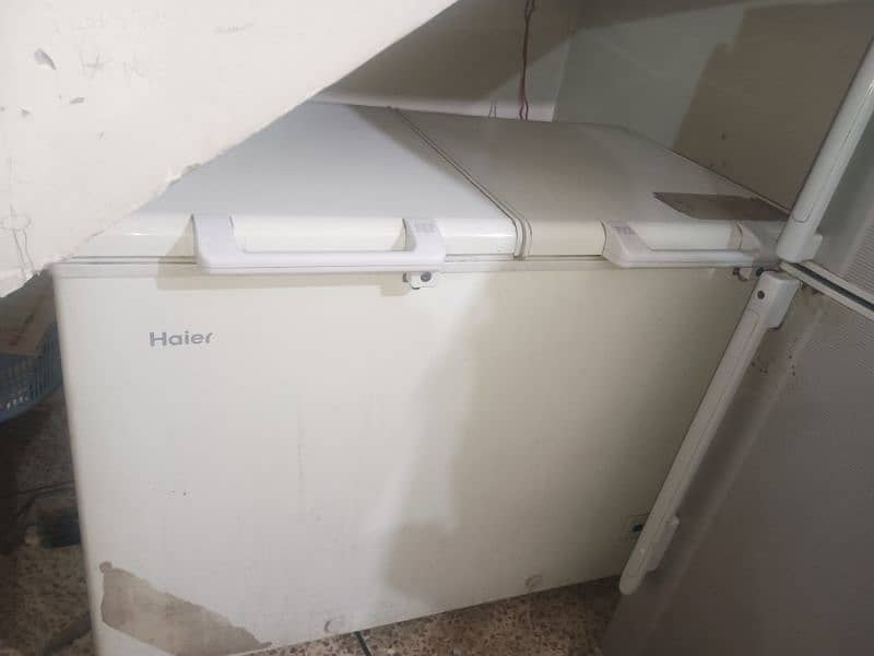 HAIER DOUBLE DOOR DEEP FREEZER 0