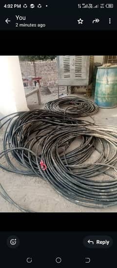 7/. 052″  4 CORE ALUMINIUM CABLE