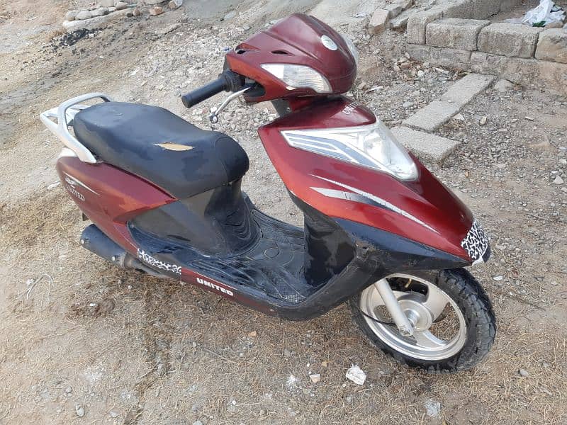 united Scooty automatic 7