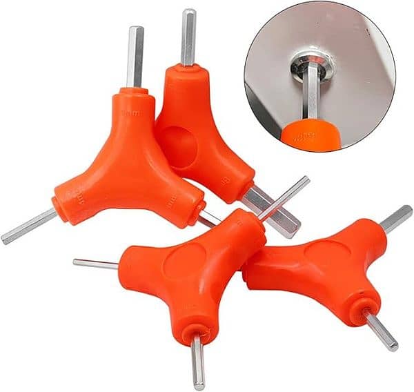 3 In 1 L Key Set 3-way Triangular Allen Key Repair Tools For Bicycles 5