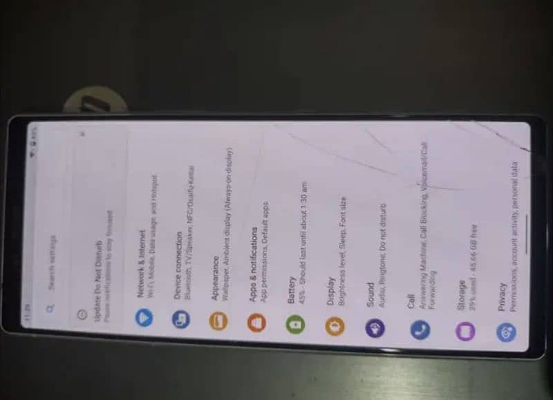 Sony Xperia 1 Gaming phone. 0