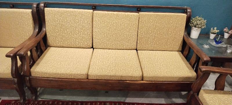 Sale 5 Seater Sofa Set Wood 1