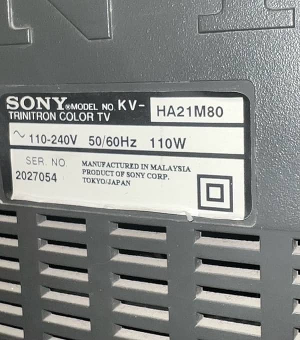 Sony Tv 21 inch for sale 1