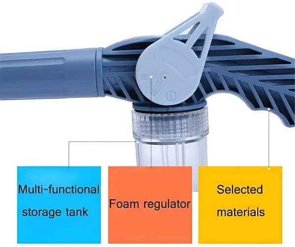 Car Washer Plastic Soap Canon Dispenser Pump Spray Gun ||Free Delivery 7