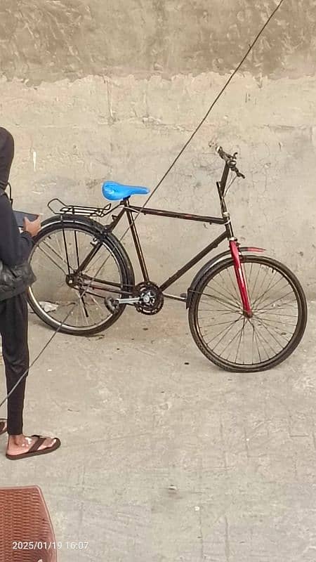 bicycle colour black WhatsApp number 03224648107 4