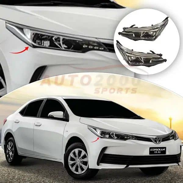 Corolla OEM headlights 2017-23 1