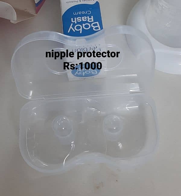 Electric pump, nipple protector, sheild, baby cary nest 2