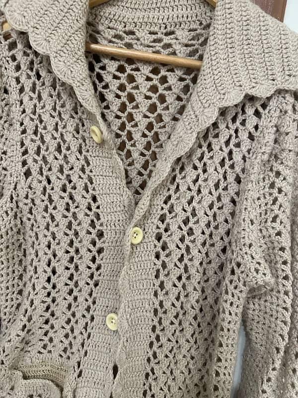 crochet wool coat 2