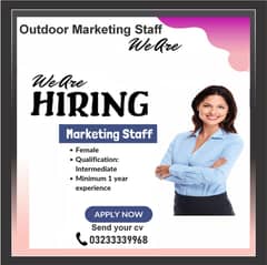 Outdoor Marketing Staff