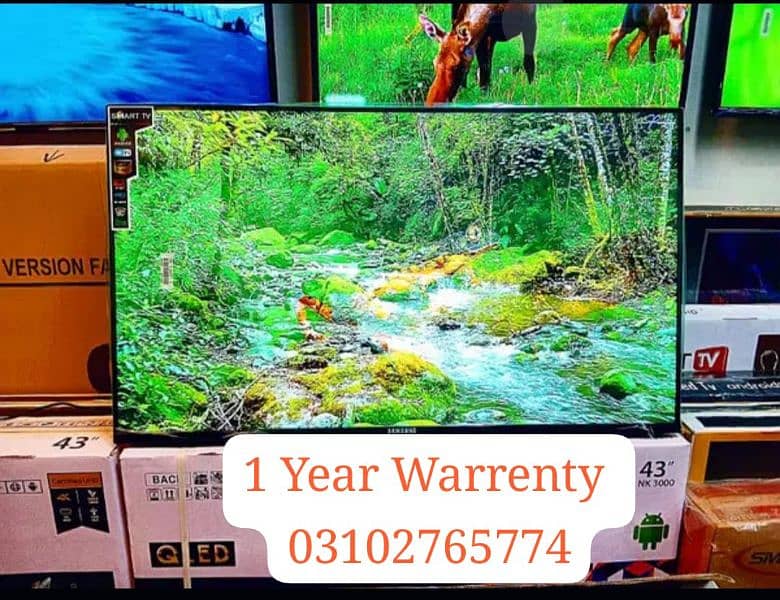 32 inch smart LED TV 1 Year Warrenty 0