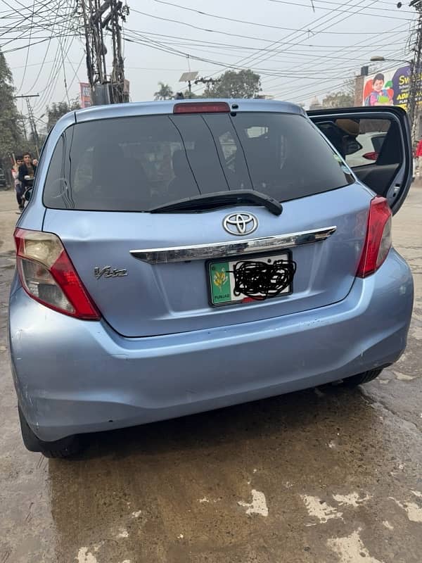 Toyota Vitz 2013 registered 2017 1