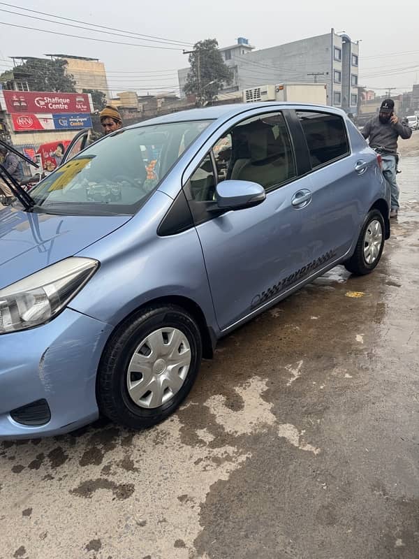 Toyota Vitz 2013 registered 2017 3