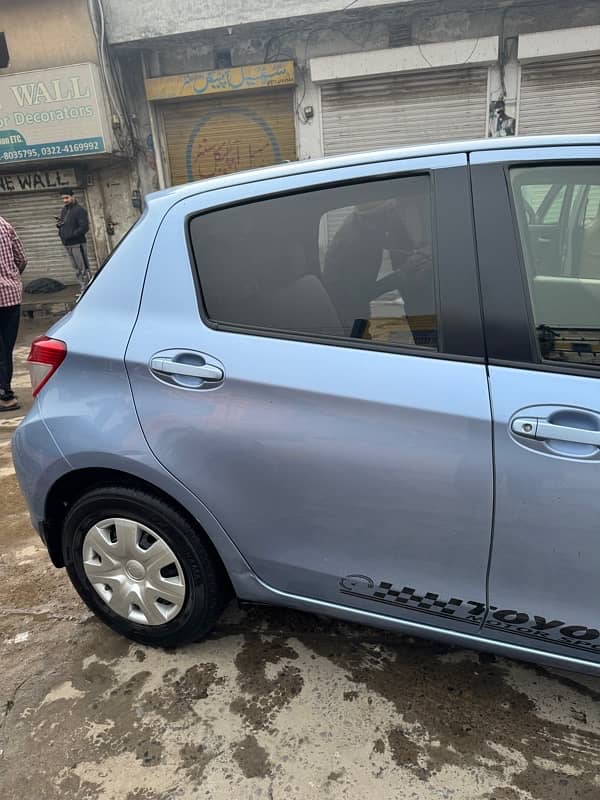 Toyota Vitz 2013 registered 2017 7