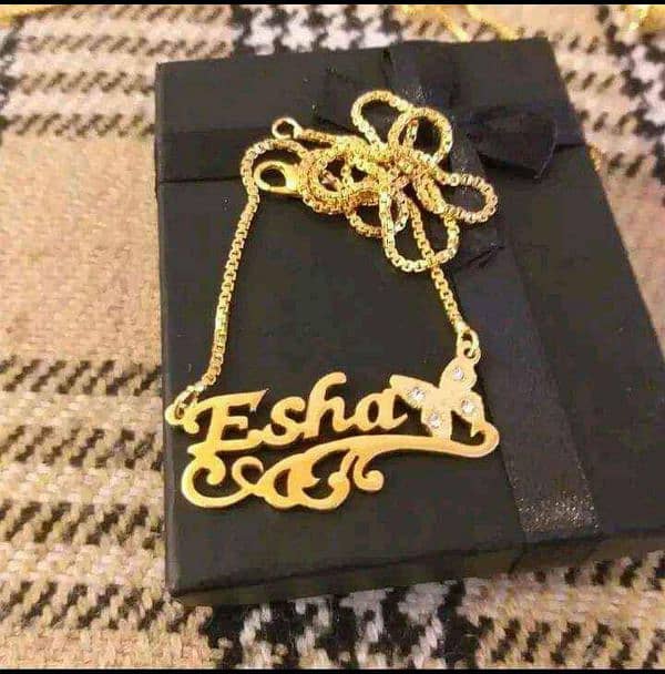 Customized beautiful new design necklace with box 2