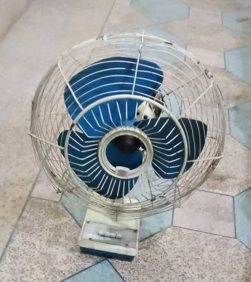 1 National Padestral Fan , 1 Table Fan 1