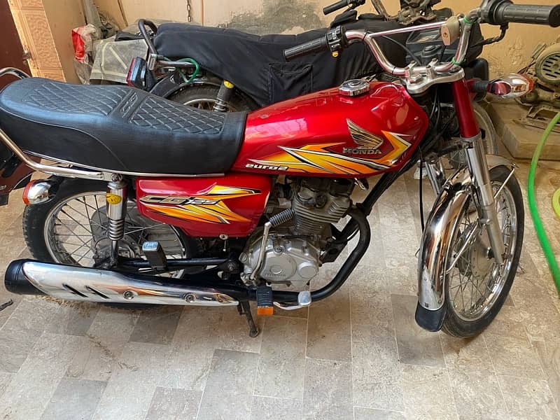 Honda CG 125 Excellent Condition 2021 Karachi number 0