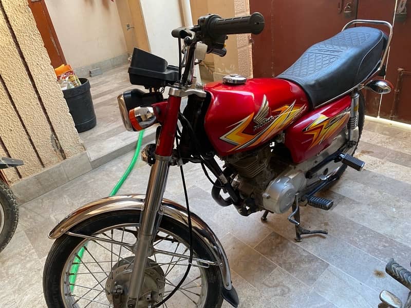 Honda CG 125 Excellent Condition 2021 Karachi number 3