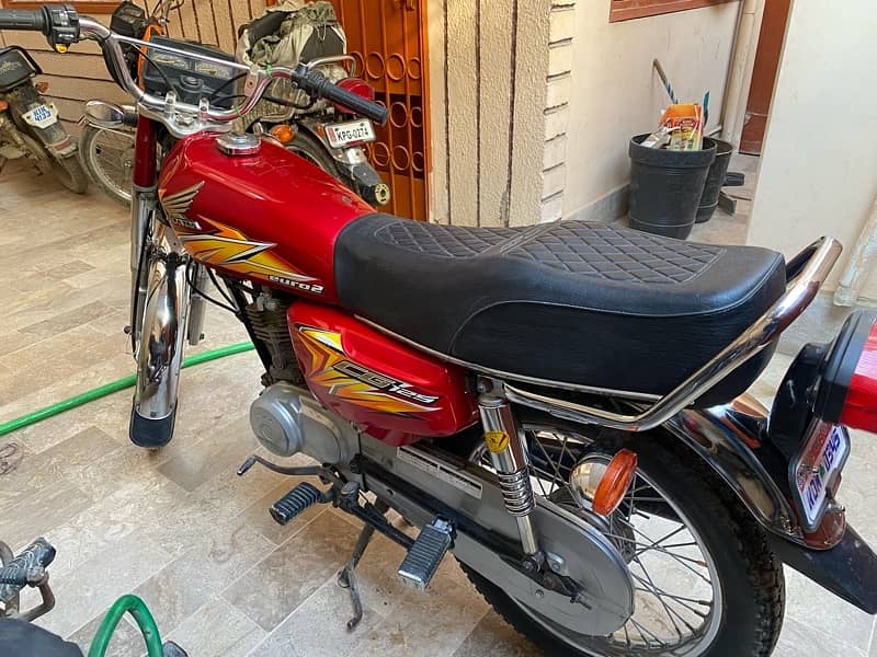 Honda CG 125 Excellent Condition 2021 Karachi number 5