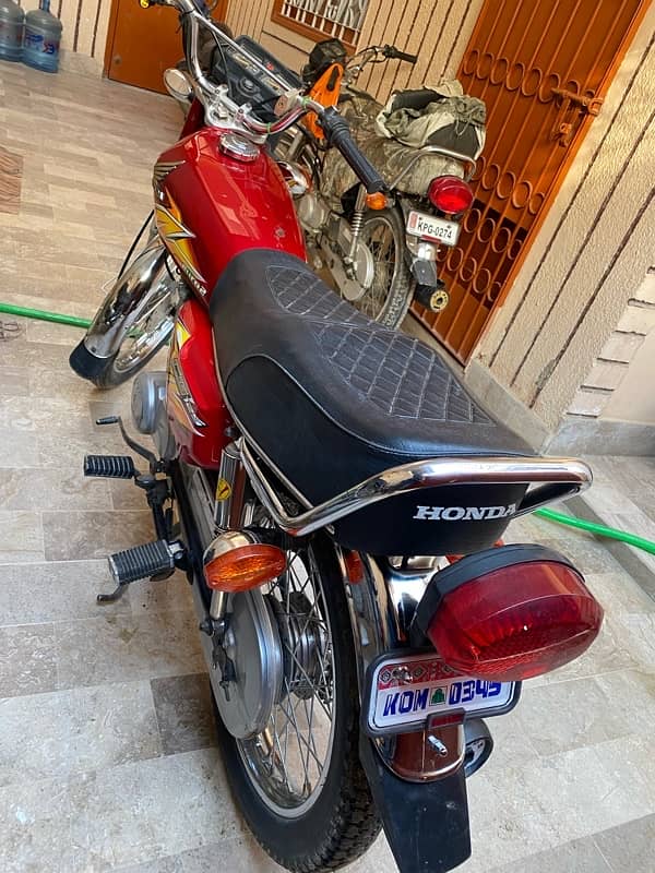 Honda CG 125 Excellent Condition 2021 Karachi number 8