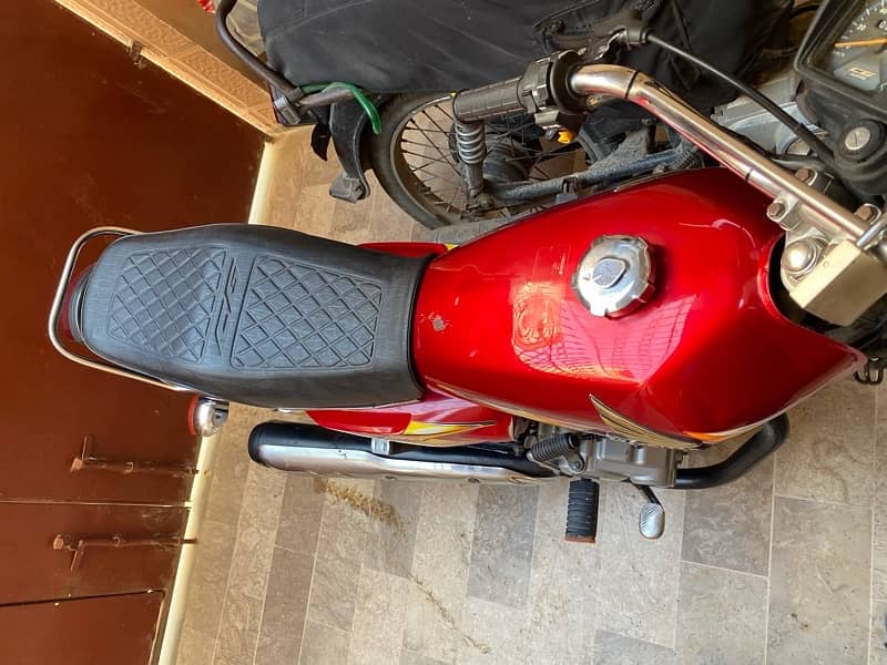 Honda CG 125 Excellent Condition 2021 Karachi number 9